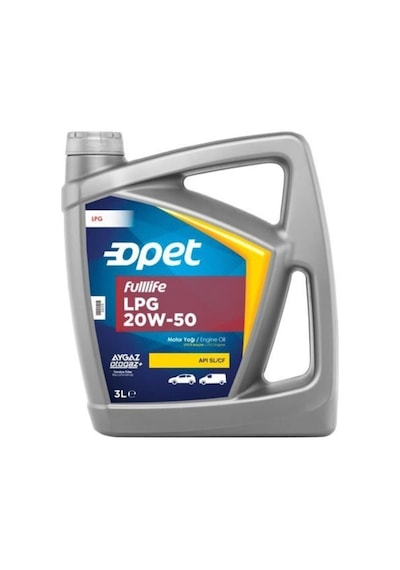 Opet Fulllife 20W-50 Motor Yağı 3 L