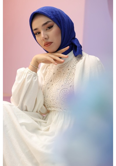 Silk Home Prime Eşarp 78005-17 Saks Mavi