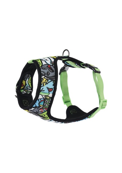 Urban Style Multicolor Easy Fit Köpek Göğüs Tasması M