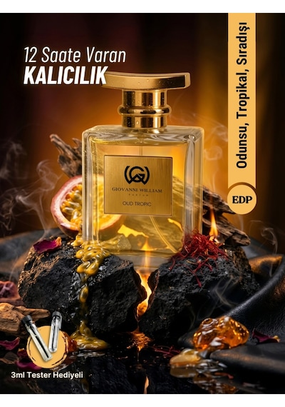 Giovanni William Oud Tropic Erkek Parfüm EDP 50 ML