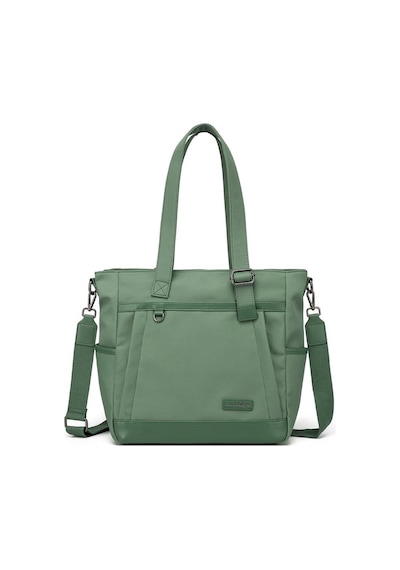 Smart Bags Twill Dimi Kumaş Kadın Omuz Çantası 3331 Yeşil