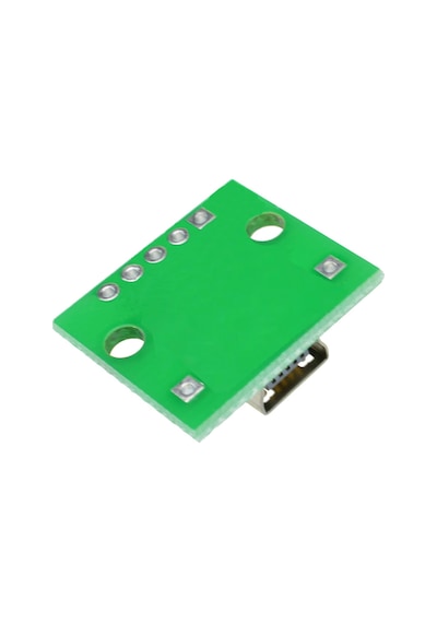 Mini Usb To Dip Çevirici Pcb Usb Haberleşme Deney Prototip 5V Usb
