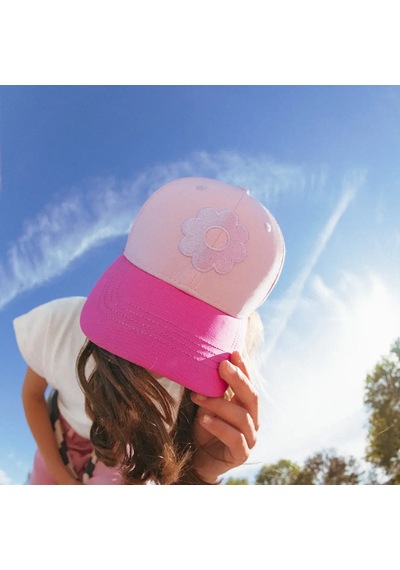Kietla Iconik Uv Korumalı Baseball Şapka Pink Flower Pembe