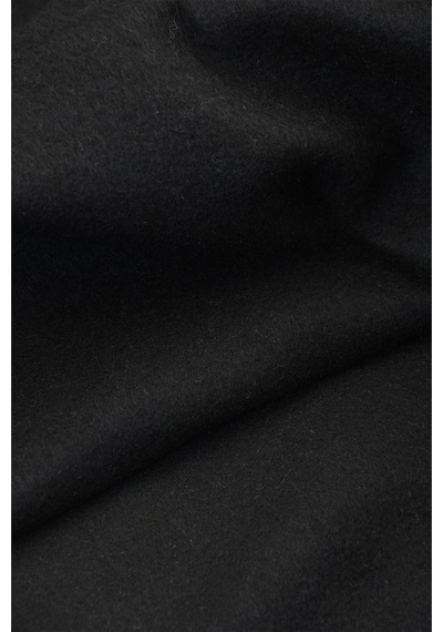 Rizzup Erkek Siyah Relax Fit İçi Polarlı Polo Yaka Sweatshirt Pamuklu Kalın Sweatshirt 2600762