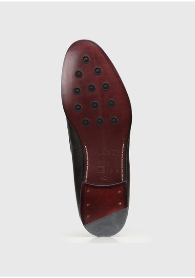Ramsey Kahverengi Deri Klasik Loafer