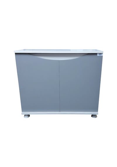 Kanki Pet 80 Cm Mdf Kp8045fgr Flex Gri Kapaklı Akvaryum Sehpası 80x45x69 Cm