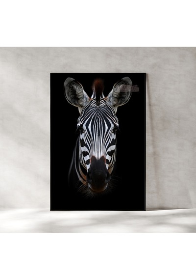 Çerçevesiz Poster - Dijital Baskı - Zebra