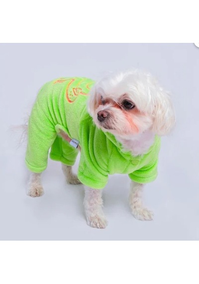 Gedyco Froglet Pembe Nakışlı Yumuşacık Peluş Küçük Irk Köpek Tulumu-21564