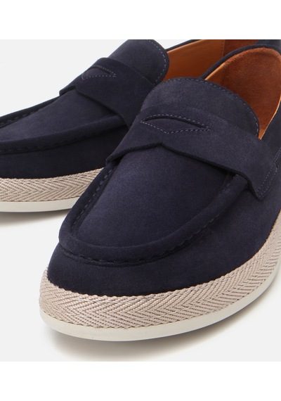 Hotiç Erkek Süet Deri Lacivert Rahat Tabanlı Espadril 02ayh303150a680 Lacivert-navy Lacivert