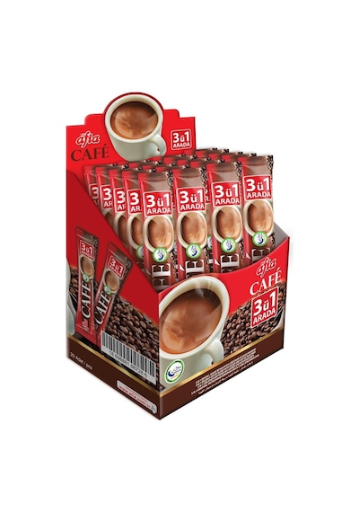 Afia 3ü 1 Arada Kahve Klasik 20x18 Gr Hazır