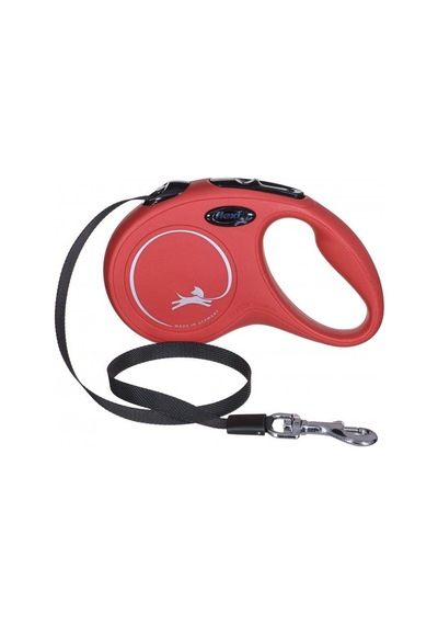 Flexi New Classic 5 Mt Şerit Tasma Small Kırmızı
