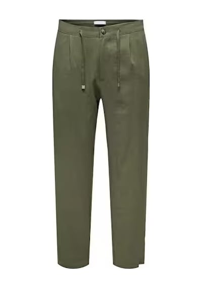 Only & Sons Onswake Loose Tapered 0329 Pant Frml Erkek Yeşil Pantolon - 22037262