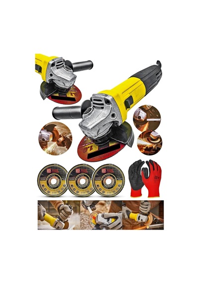 Pro Metal Şanzuman Bakır Sargılı Bhd Avuç Içi Taşlama Demir Metal Kesme Makinesi Sprel 115 Mm