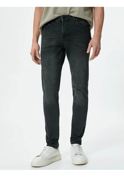 Koton Erkek Jean Pantolon Siyah 4sam40005nd Michael Jean 24yy59000083 Y5901 Siyah