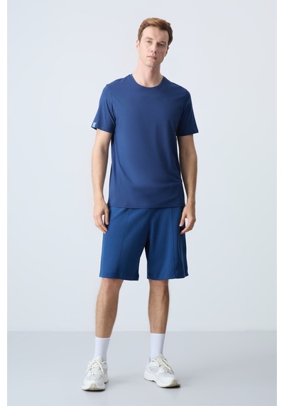Air Jones Tommy Life Parlament Pamuklu Kalın Yumuşak Dokulu Standart Fit Basic Erkek Şort - 81277 Mavi Air Jones Tommy Life Parlament Pamuklu Kalın Yumuşak Dokulu Standart Fit Basic Erkek Şort - 81277 Mavi