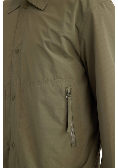 Defacto Regular Fıt Polo Yaka Su Geçirmez Mont F8481ax26spkh82 Haki-kh82
