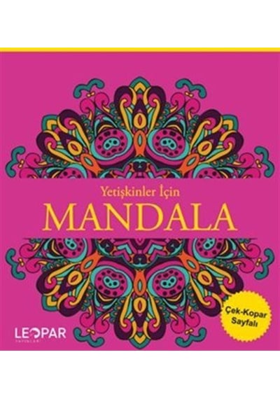 Yetişkinler İçin Mandala Pembe