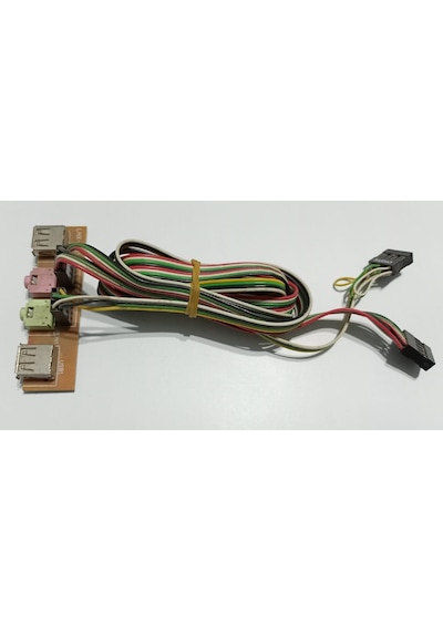 Bilgisayar Kasası İçin 2x USB & Audio Board - USB & Ses Kartı