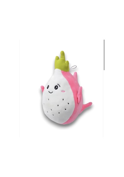 Ejder Meyvesi Peluş Oyuncak Hediyelik Uyku Arkadaşı 28 Cm Beyaz
