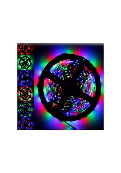 5v Rgb Led Şerit Işık 5m Usb Uzaktan Kumanda Smd 5050 Işıkları Led Şerit Arka İşık Tv Noel Dekor