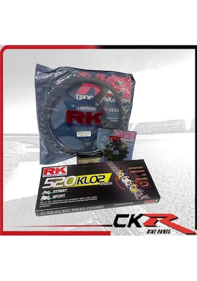 Suzuki Gw250 F İnazuma Uyumlu Zincir Dişli Seti Rk Set