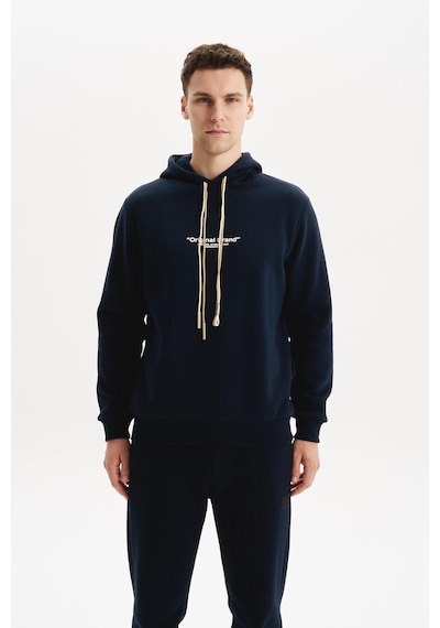 AR-MA Arma Erkek Kapüşonlu Sweatshirt Örme 3 İplik Şardonlu, Yazı Baskılı,cepsiz,sade Ve Şık, Regular Fit K30254628802 Lacivert AR-MA Arma Erkek Kapüşonlu Sweatshirt Örme 3 İplik Şardonlu, Yazı Baskılı,cepsiz,sade Ve Şık, Regular Fit K30254628802 Lacivert