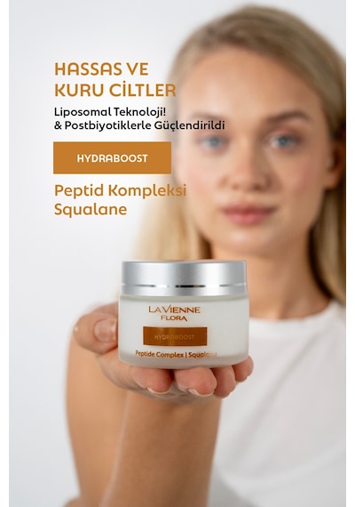 Hydraboost, Yaşlanma/kırışıklık Karşıtı Krem, Peptit Ve Seramid Kompleks, Lipozomal Ve Postbiyotik - 803252614