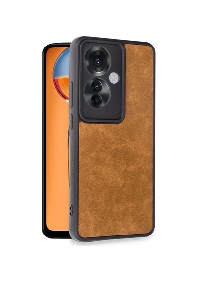 Oppo Reno 11f Kılıf Aras Deri Kapak - Taba 0.2M-Çok Renkli
