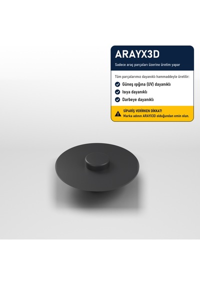 Arayx3d Hyundai İ20 Uyumlu Bagaj Pandizot Ayağı Pandizot Tutucu Askı Pimi 2 Adet Siyah