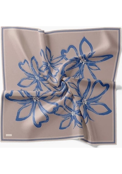 Silk Home Twill İpek Eşarp - 11548-17 Koyu Vizon