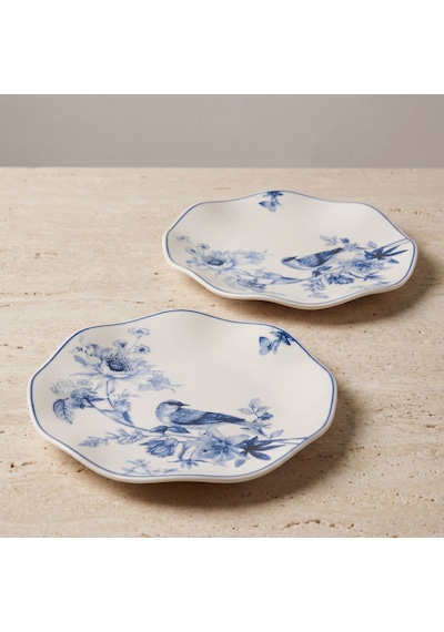 Güral Porselen 6'lı Nesrin 19 Cm Pasta Tabağı 1891 Mavi