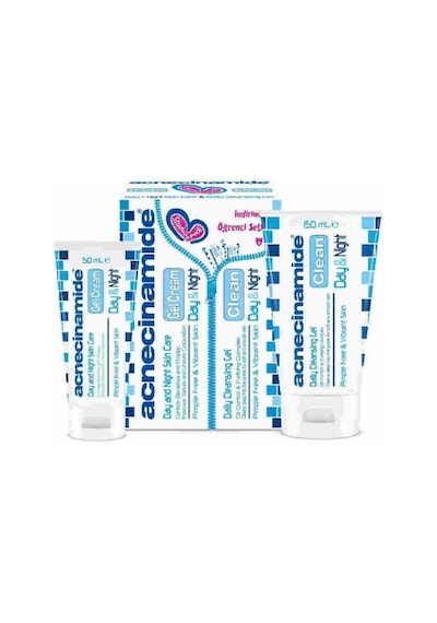 Acnecinamide Day and Night Skin Care Gel Cream Set