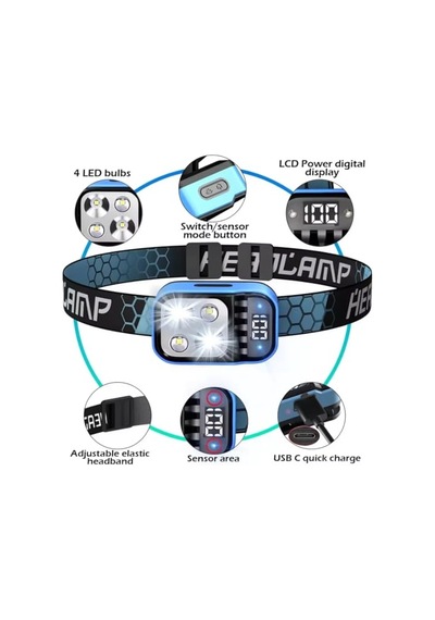 Kafa Lambası Feneri Çocuk-küçük Sensörlü Led Far Usb Şarj Edilebilir Ultra Yüksek Batarya Ayarlanabilir Açı Su Geçirmez Kafa Lambası Dağ Tırmanışı Gece Balıkçılık Enerji Sınıfı A+ Küçük Hafif Enerji Sınıfı A++ Acı Kahverengi Kafa Lambası Feneri Çocuk-küçük Sensörlü Led Far Usb Şarj Edilebilir Ultra Yüksek Batarya Ayarlanabilir Açı Su Geçirmez Kafa Lambası Dağ Tırmanışı Gece Balıkçılık Enerji Sınıfı A+ Küçük Hafif Enerji Sınıfı A++ Acı Kahverengi