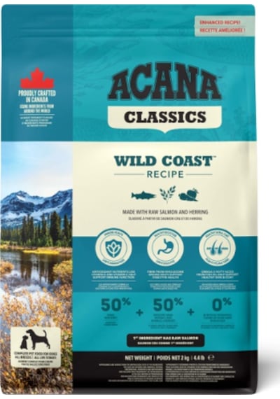 Acana Classics Wild Coast Köpek Maması Tüm Irk ve Yaşam Evreleri İçin 2 KG