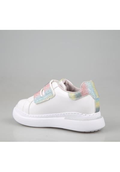 Bücür Ortopedi 502 Barbili Beyaz Çocuk Sneakers Beyaz