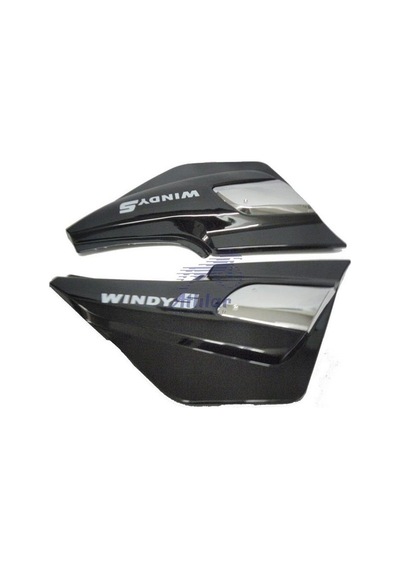 Kanuni 125 Windy S Yan Kapak Sağ-sol Siyah