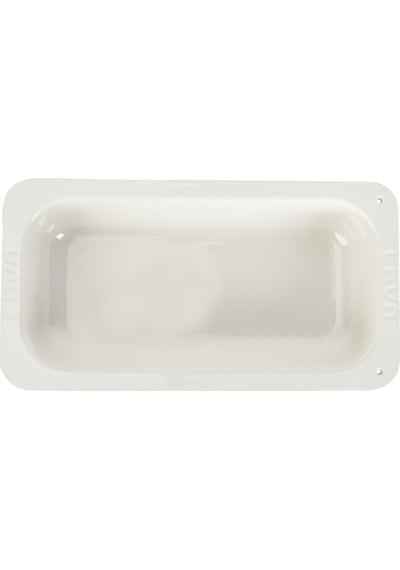 Lava Döküm Dikdörtgen 1/3 Gastronomi Küvet Ölçü 32x17cm.