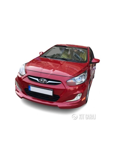 Hyundai Accent 2011-2019 Ön Ek Plastik Boyasız