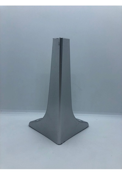 Karakoçaksesuar Plastik,19x10x10 Cm Gümüş Koltuk,Ünite,Berjer, Ayağı (4 Adet )