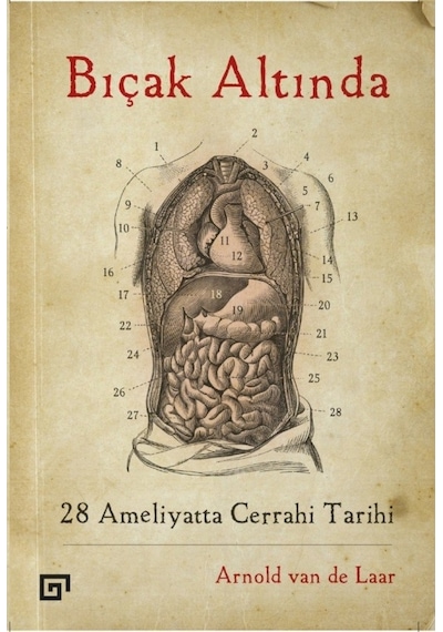 Bıçak Altında - 28 Ameliyatta Cerrahi Tarihi - Arnold Van De Laar - Koç Üniversitesi Yayınları