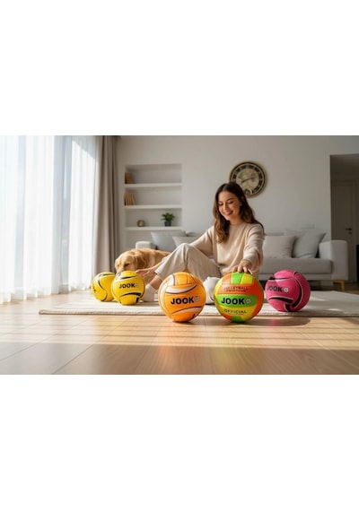 Bsv-2200 Jooko Voleybol Topu - 1 Adet Stokta Olan Gönderilir Turuncu
