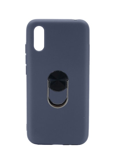 Nettech Huawei Y7 2019 Uyumlu Leather Ring Nano Arka Koruma Kılıf