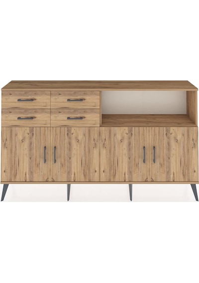 Arges Konsol 4 Raflı 4 Çekmeceli 4 Kapaklı 176x30x99 Çam-çam Atlas Çam - Atlas Çam Arges Konsol 4 Raflı 4 Çekmeceli 4 Kapaklı 176x30x99 Çam-çam Atlas Çam - Atlas Çam