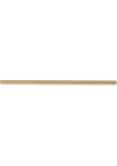 Kağıt Pipet Kraft Sargısız 6x195 Mm 50'li Kutulu 50 Adet 50