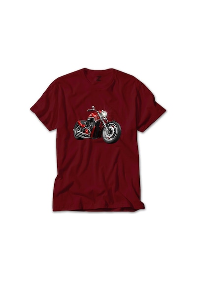 Chopper Cruiser Kırmızı Tişört