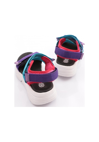 Dgn Ss0001-0178 Kadin Cirtli Sandalet Mavi Mor