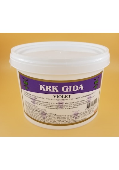 Krk Gıda Gıda Boyası Mor 1 KG