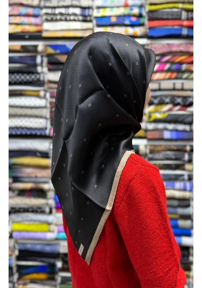Armine İpek Eşarp Nostalji Sura 8259d Siyah