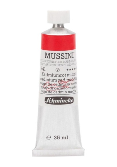 Schmincke Mussini Artist Yağlı Boya 35 Ml Seri 7 341 Cadmium Red Middle