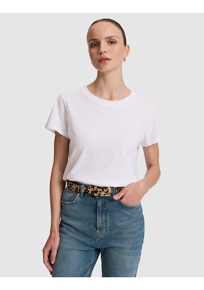 Pierre Cardin Kadın Beyaz Tişört Basic 50325474-vr013